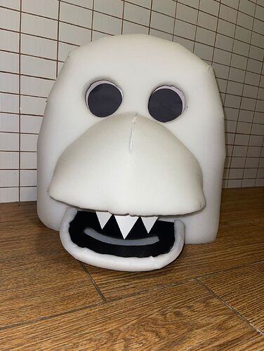 My Replica Cyberamic Munch Mask Old Snout pattern