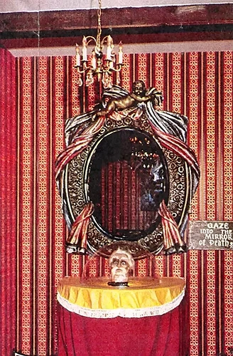 Castel Dracula head telling you you're a vampire