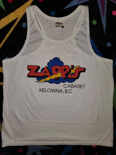 Zapp's cabaret tank top 1